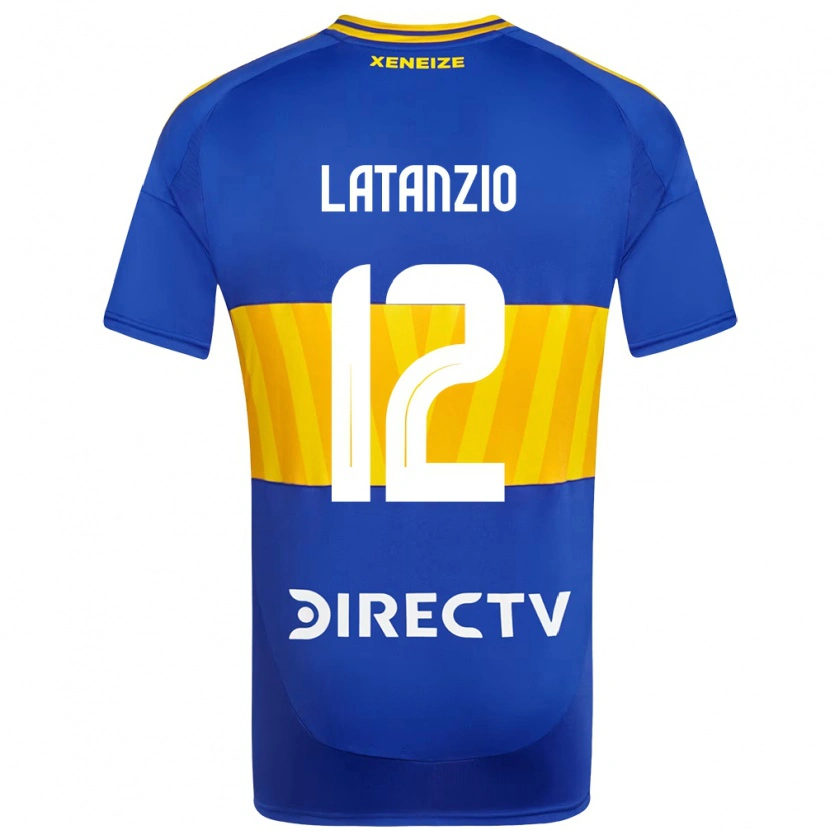 Danxen Børn Florencia Latanzio #12 Hvid Blå Hjemmebane Spillertrøjer 2025/26 Trøje T-Shirt