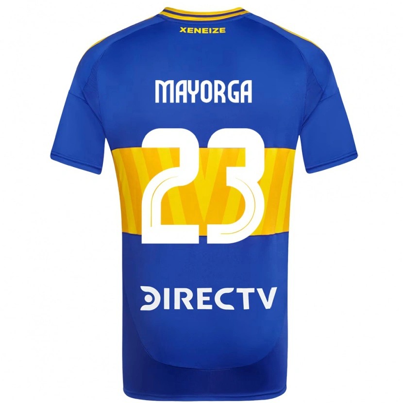 Danxen Børn Miriam Mayorga #23 Hvid Blå Hjemmebane Spillertrøjer 2025/26 Trøje T-Shirt