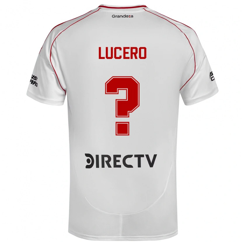 Danxen Børn Valentín Lucero #0 Burgundy Magenta Hjemmebane Spillertrøjer 2025/26 Trøje T-Shirt