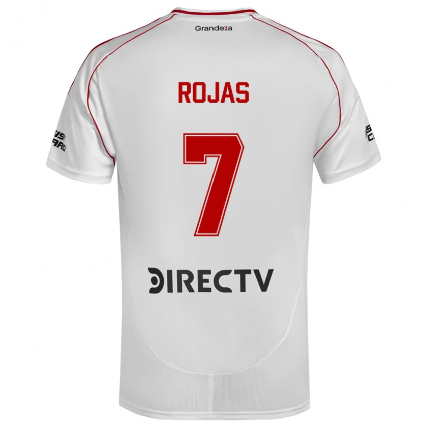 Danxen Børn Matías Rojas #7 Burgundy Magenta Hjemmebane Spillertrøjer 2025/26 Trøje T-Shirt