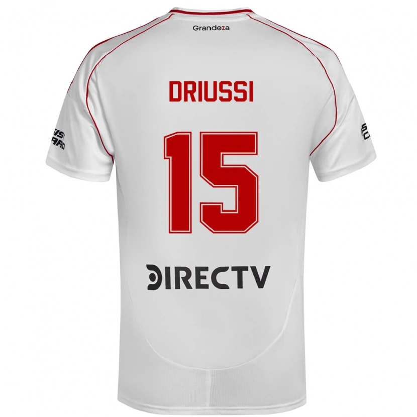 Danxen Børn Sebastián Driussi #15 Burgundy Magenta Hjemmebane Spillertrøjer 2025/26 Trøje T-Shirt