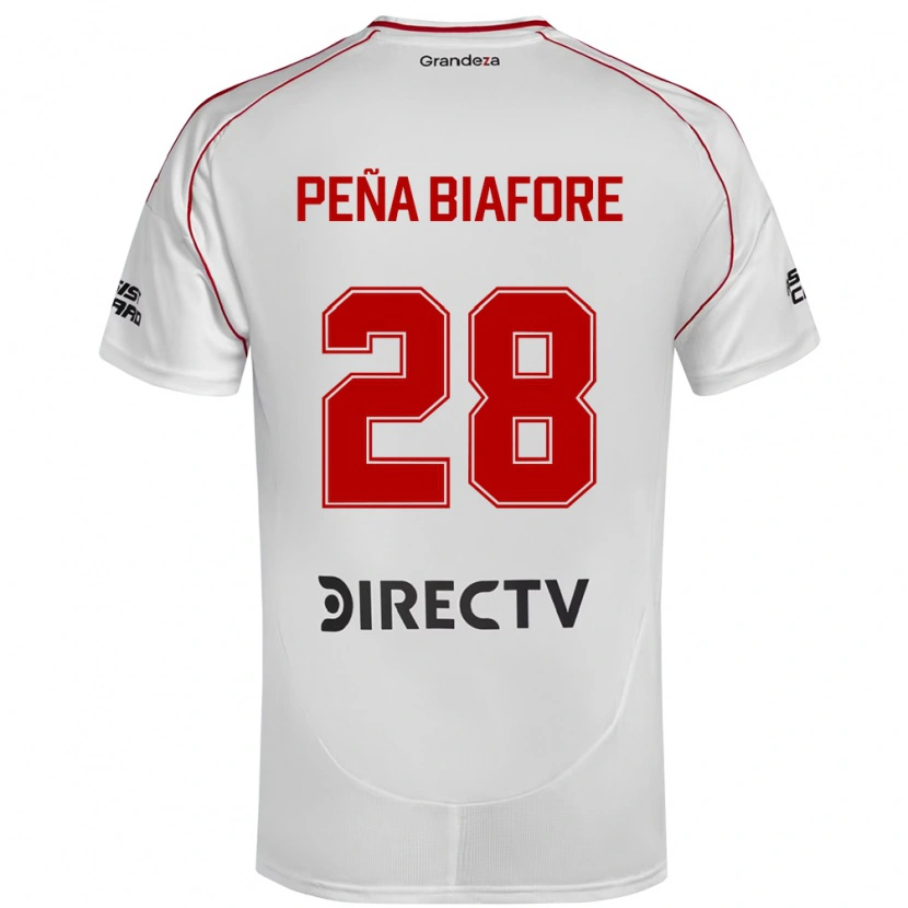 Danxen Børn Felipe Pena Biafore #28 Burgundy Magenta Hjemmebane Spillertrøjer 2025/26 Trøje T-Shirt