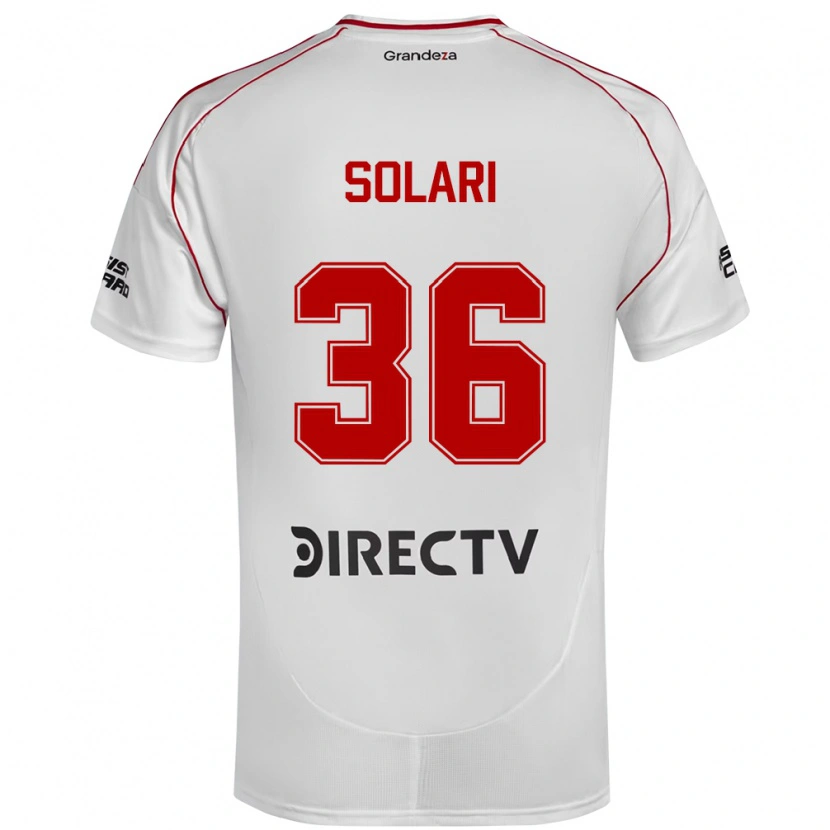 Danxen Børn Pablo Solari #36 Burgundy Magenta Hjemmebane Spillertrøjer 2025/26 Trøje T-Shirt