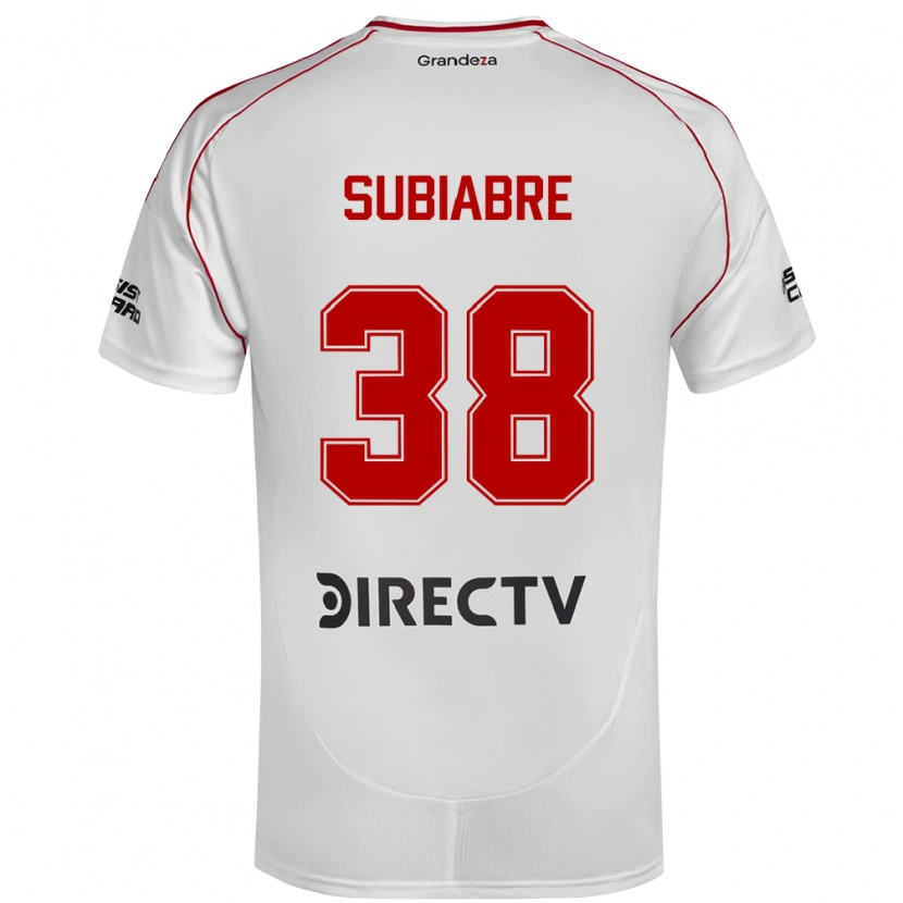 Danxen Børn Ian Subiabre #38 Burgundy Magenta Hjemmebane Spillertrøjer 2025/26 Trøje T-Shirt