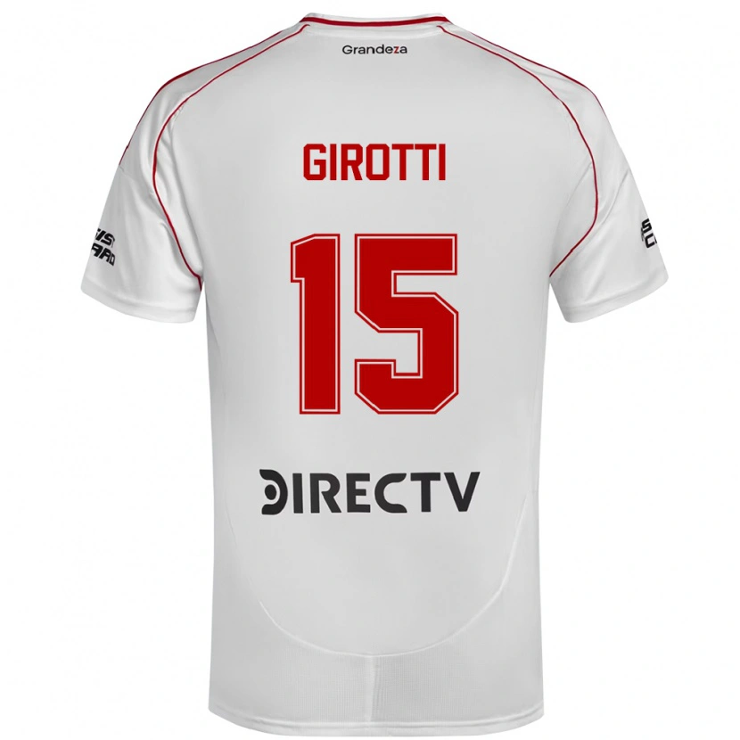Danxen Børn Federico Girotti #15 Burgundy Magenta Hjemmebane Spillertrøjer 2025/26 Trøje T-Shirt