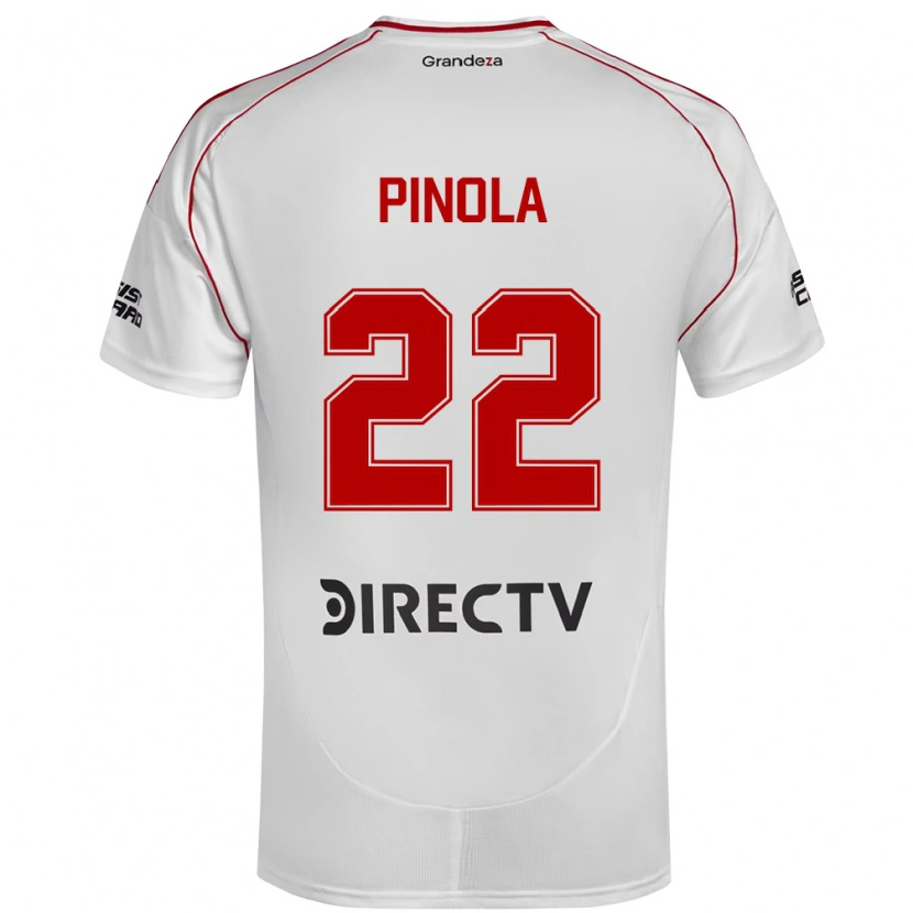 Danxen Børn Javier Pinola #22 Burgundy Magenta Hjemmebane Spillertrøjer 2025/26 Trøje T-Shirt
