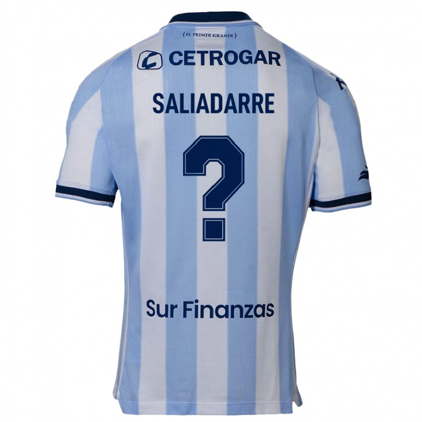 Danxen Børn Emiliano Saliadarre #0 Mørkeblå Hjemmebane Spillertrøjer 2025/26 Trøje T-Shirt