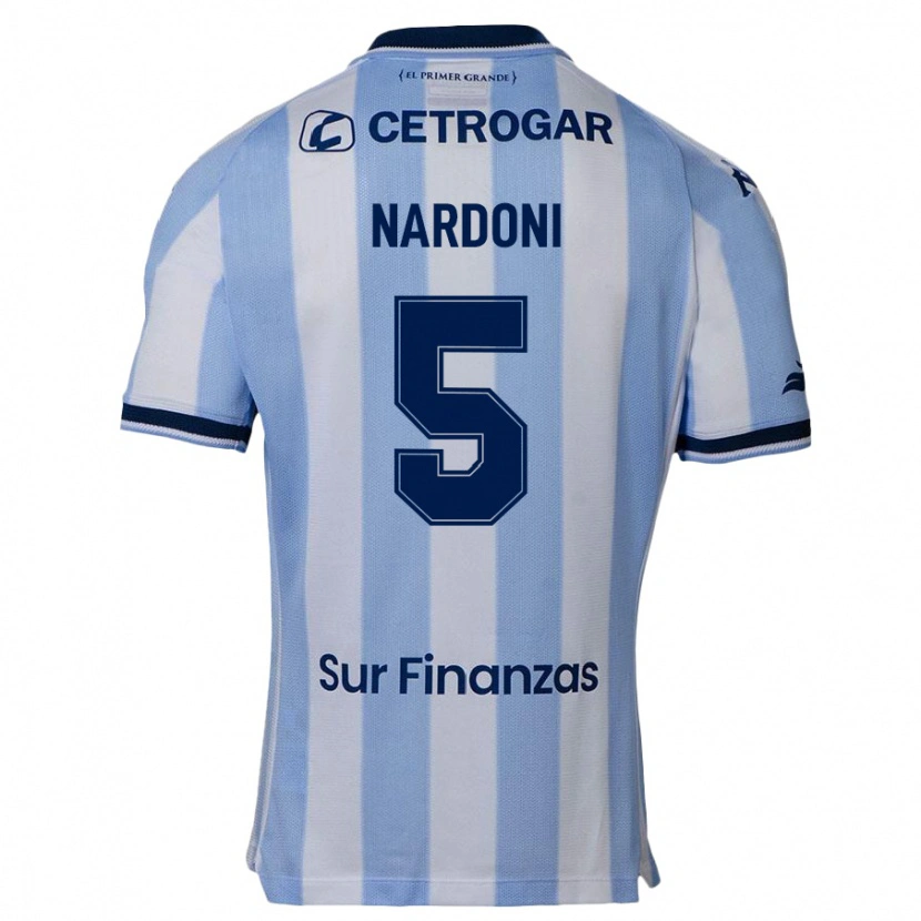 Danxen Børn Juan Ignacio Nardoni #5 Mørkeblå Hjemmebane Spillertrøjer 2025/26 Trøje T-Shirt