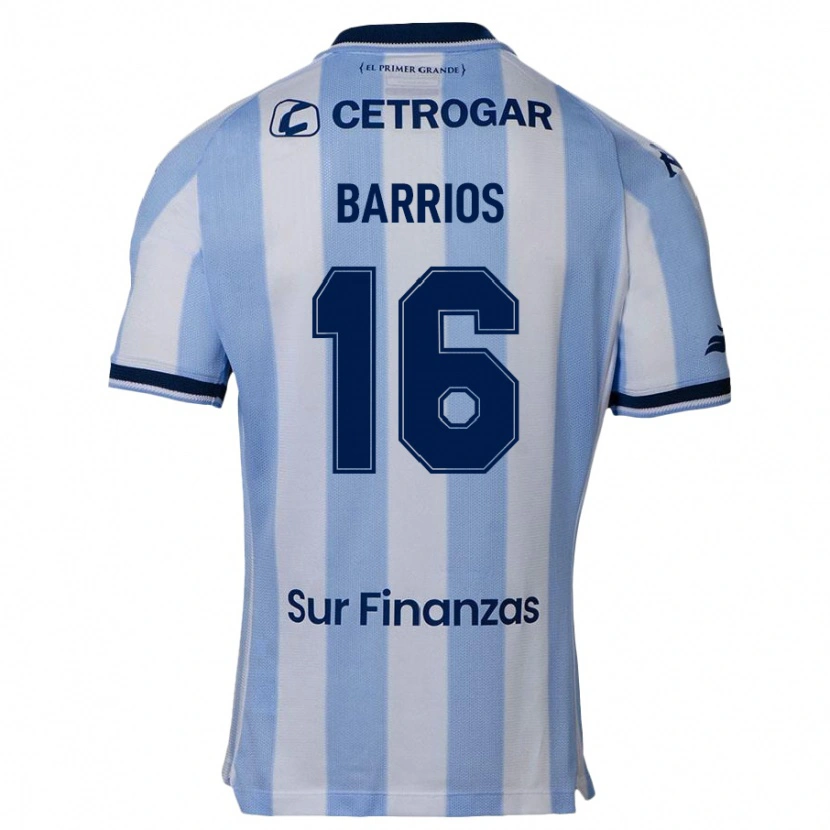 Danxen Børn Martín Barrios #16 Mørkeblå Hjemmebane Spillertrøjer 2025/26 Trøje T-Shirt