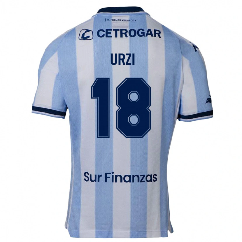 Danxen Børn Agustín Urzi #18 Mørkeblå Hjemmebane Spillertrøjer 2025/26 Trøje T-Shirt