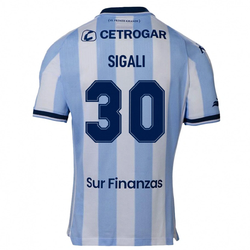 Danxen Børn Leonardo Sigali #30 Mørkeblå Hjemmebane Spillertrøjer 2025/26 Trøje T-Shirt