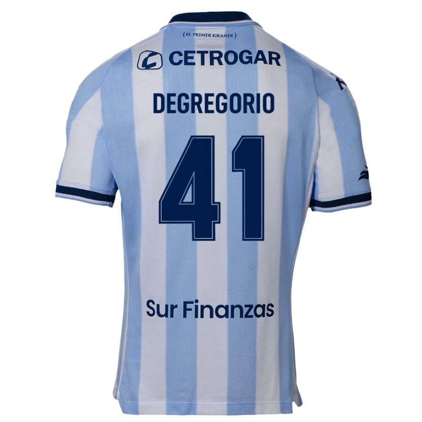 Danxen Børn Ramiro Degregorio #41 Mørkeblå Hjemmebane Spillertrøjer 2025/26 Trøje T-Shirt