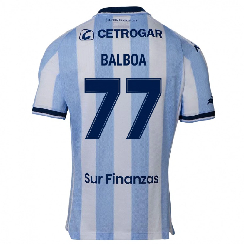 Danxen Børn Adrián Balboa #77 Mørkeblå Hjemmebane Spillertrøjer 2025/26 Trøje T-Shirt