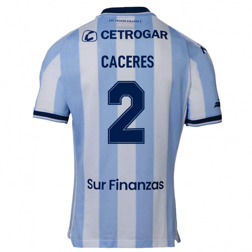 Danxen Børn Juan Jose Caceres #2 Mørkeblå Hjemmebane Spillertrøjer 2025/26 Trøje T-Shirt