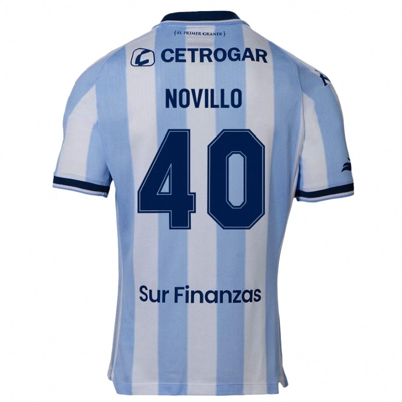 Danxen Børn Joaquin Novillo #40 Mørkeblå Hjemmebane Spillertrøjer 2025/26 Trøje T-Shirt