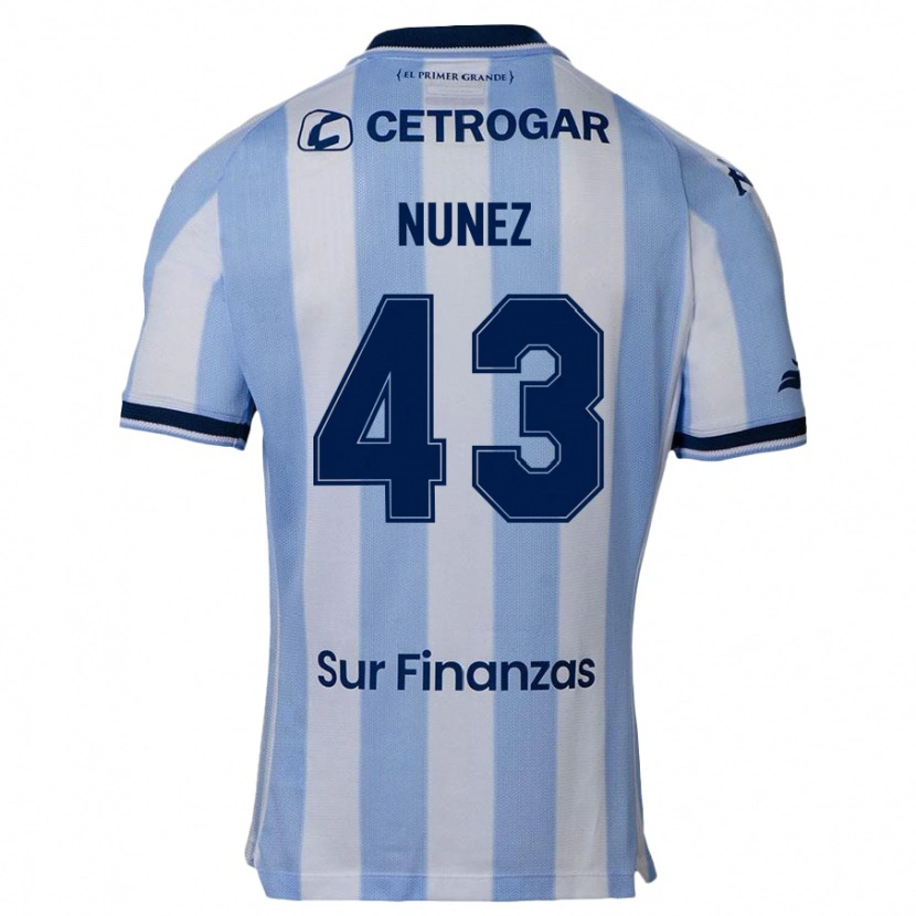 Danxen Børn Lucas Nunez #43 Mørkeblå Hjemmebane Spillertrøjer 2025/26 Trøje T-Shirt