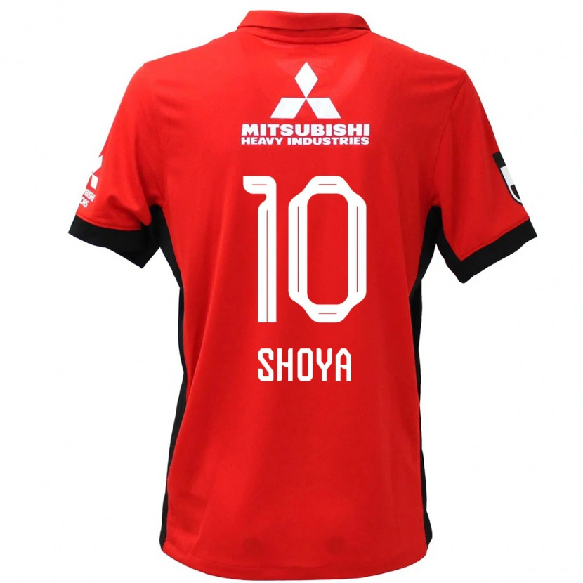Danxen Børn Shoya Nakajima #10 Hvid Sort Hjemmebane Spillertrøjer 2025/26 Trøje T-Shirt