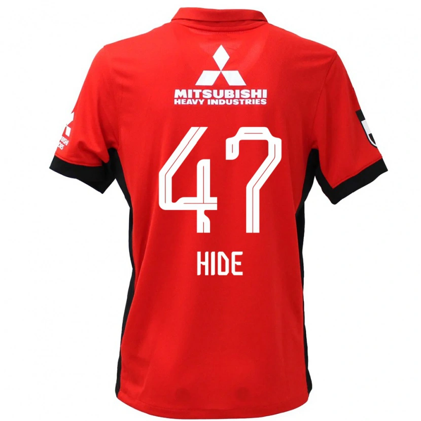 Danxen Børn Hidetoshi Takeda #47 Hvid Sort Hjemmebane Spillertrøjer 2025/26 Trøje T-Shirt