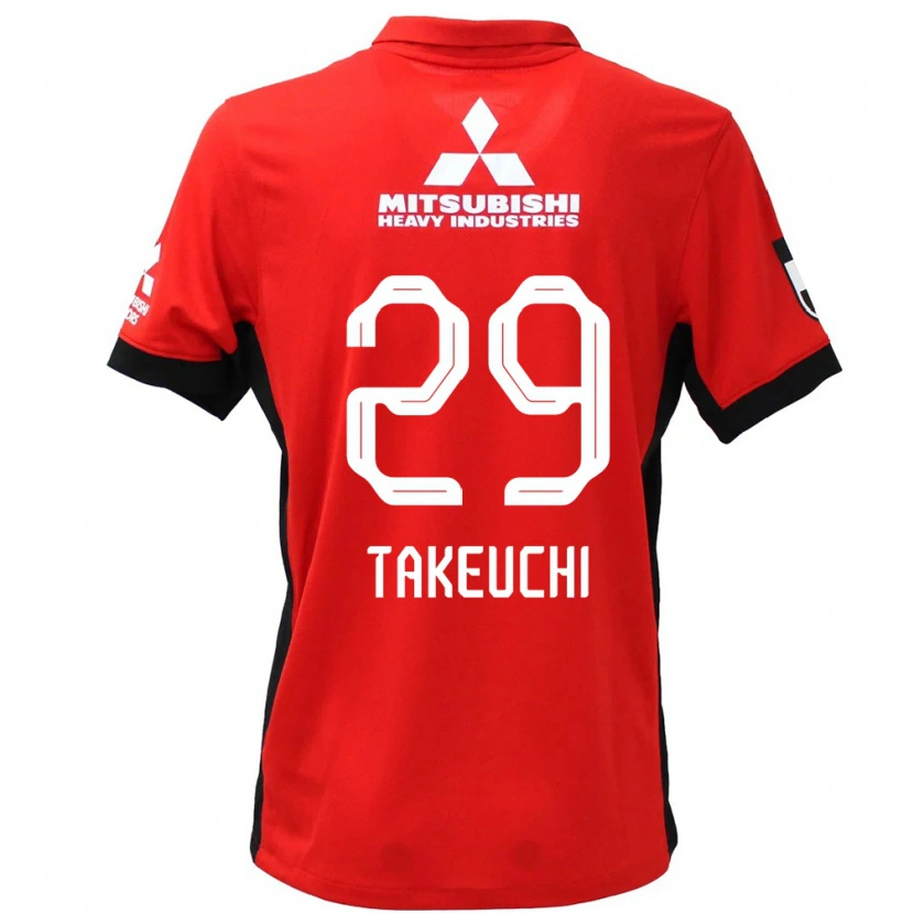 Danxen Børn Ami Takeuchi #29 Hvid Sort Hjemmebane Spillertrøjer 2025/26 Trøje T-Shirt