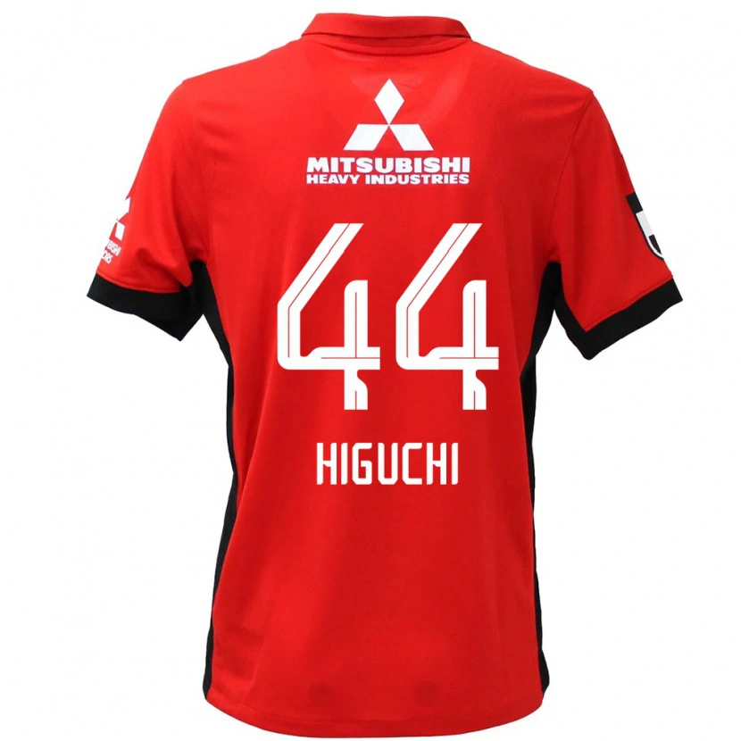 Danxen Børn Yota Higuchi #44 Hvid Sort Hjemmebane Spillertrøjer 2025/26 Trøje T-Shirt