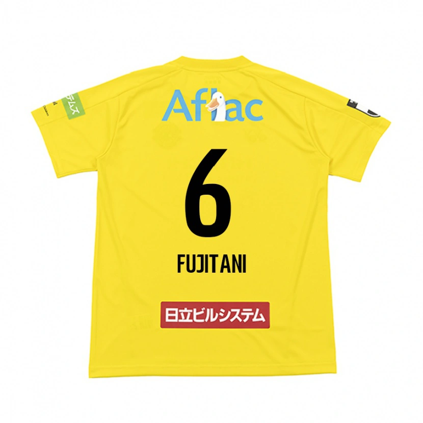 Danxen Børn Atsuto Fujitani #6 Lysegrå Beige Hjemmebane Spillertrøjer 2025/26 Trøje T-Shirt