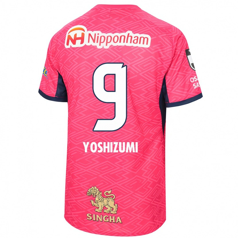 Danxen Børn Warai Yoshizumi #9 Hvid Sakura Pink Hjemmebane Spillertrøjer 2025/26 Trøje T-Shirt
