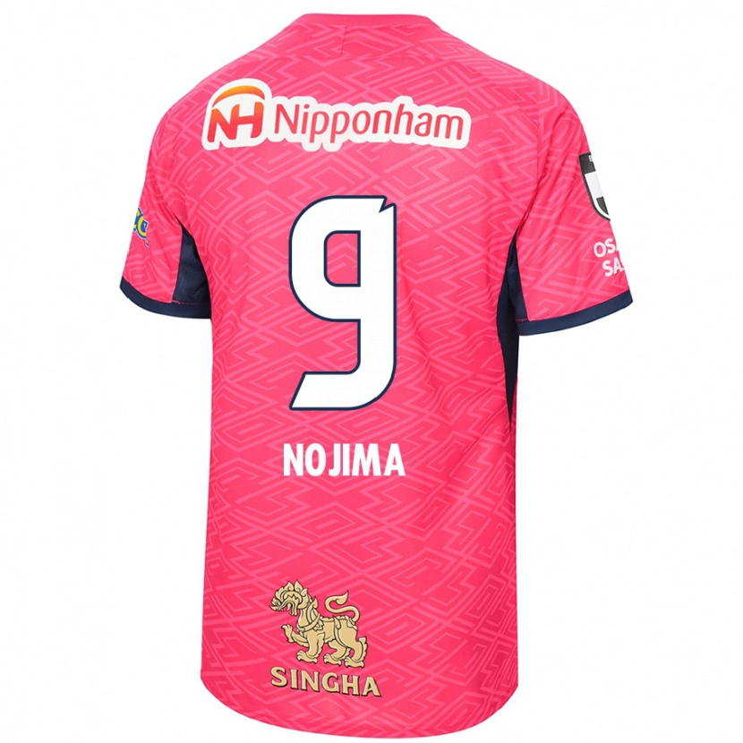 Danxen Børn Sakura Nojima #9 Hvid Sakura Pink Hjemmebane Spillertrøjer 2025/26 Trøje T-Shirt