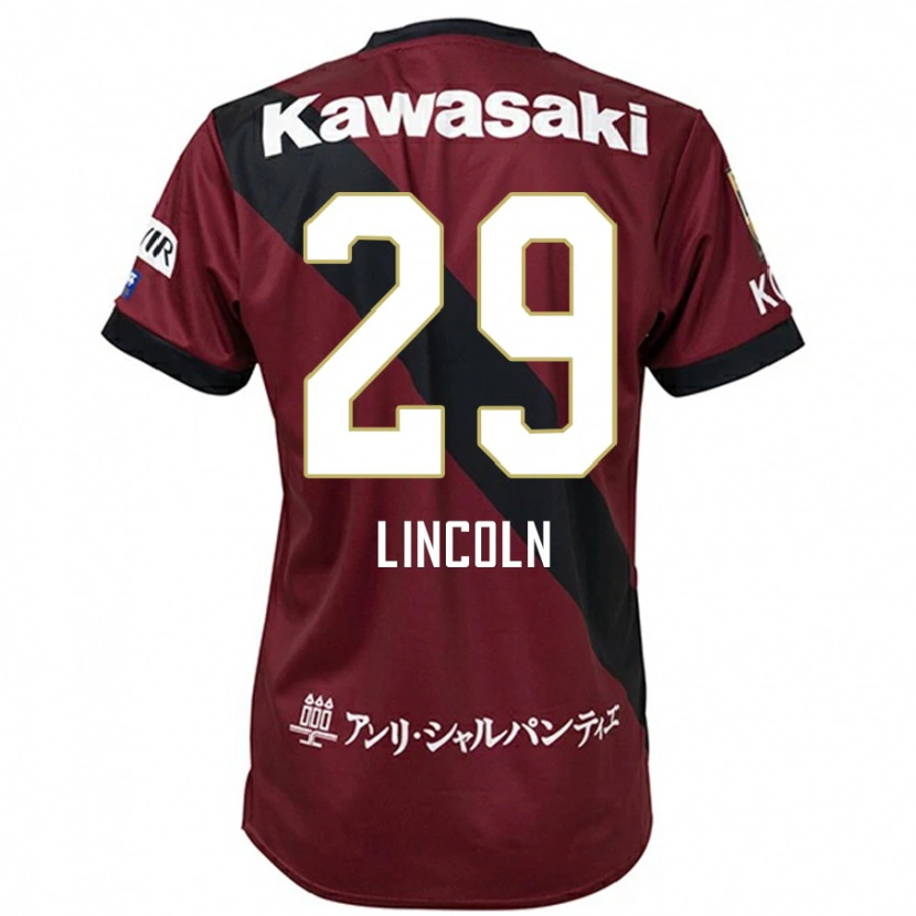 Danxen Børn Lincoln #29 Hvid Sort Hjemmebane Spillertrøjer 2025/26 Trøje T-Shirt