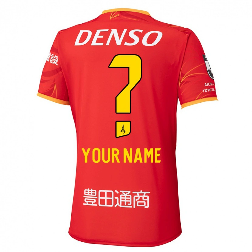 Danxen Børn Dit Navn #0 Hvid Rød Hjemmebane Spillertrøjer 2025/26 Trøje T-Shirt