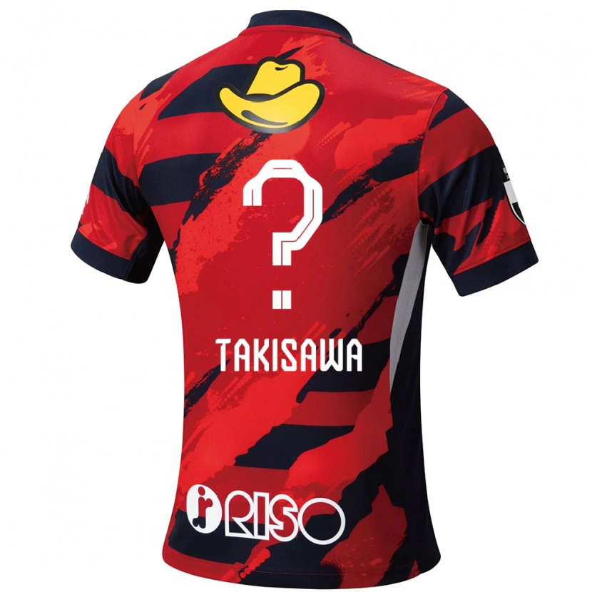 Danxen Børn Shu Takisawa #0 Hvid Sort Hjemmebane Spillertrøjer 2025/26 Trøje T-Shirt