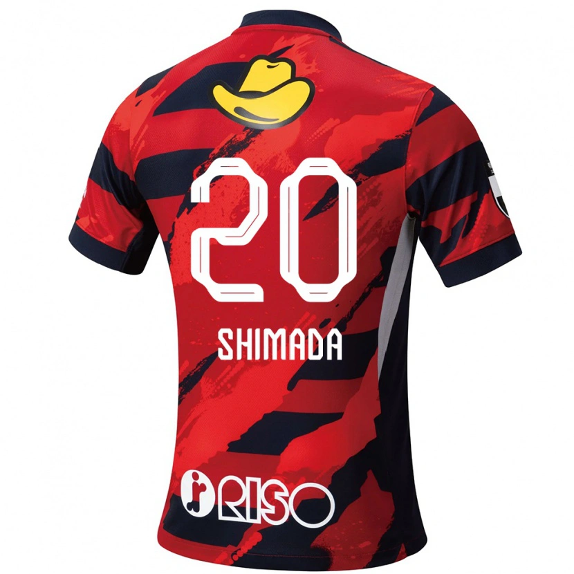 Danxen Børn Victor Shimada #20 Hvid Sort Hjemmebane Spillertrøjer 2025/26 Trøje T-Shirt