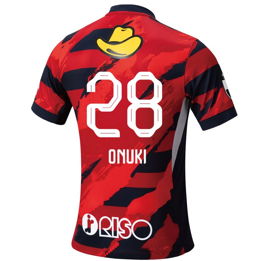 Danxen Børn Rui Onuki #28 Hvid Sort Hjemmebane Spillertrøjer 2025/26 Trøje T-Shirt
