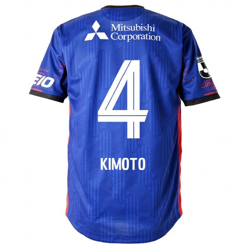 Danxen Børn Yasuki Kimoto #4 Hvid Sort Hjemmebane Spillertrøjer 2025/26 Trøje T-Shirt