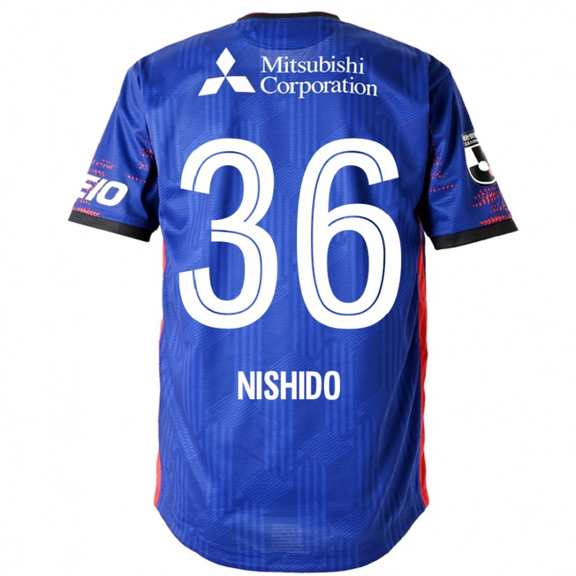 Danxen Børn Hisatoshi Nishido #36 Hvid Sort Hjemmebane Spillertrøjer 2025/26 Trøje T-Shirt