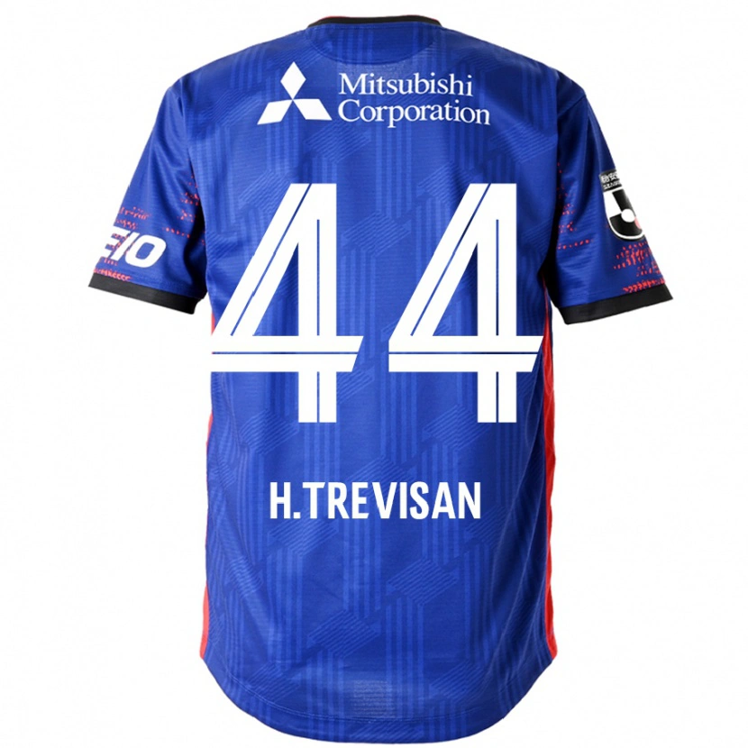 Danxen Børn Henrique Trevisan #44 Hvid Sort Hjemmebane Spillertrøjer 2025/26 Trøje T-Shirt