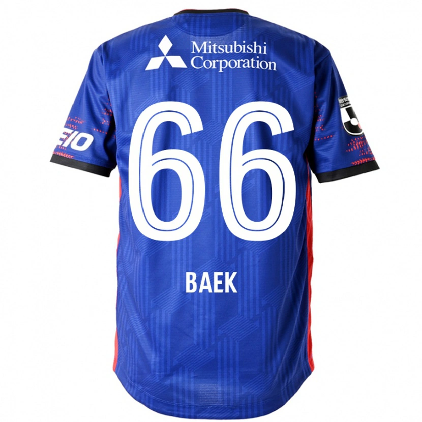 Danxen Børn In-Hwan Baek #66 Hvid Sort Hjemmebane Spillertrøjer 2025/26 Trøje T-Shirt