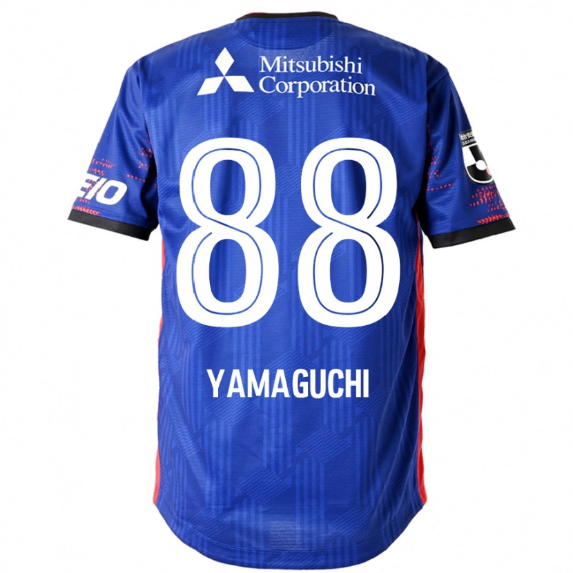 Danxen Børn Taiyo Yamaguchi #88 Hvid Sort Hjemmebane Spillertrøjer 2025/26 Trøje T-Shirt