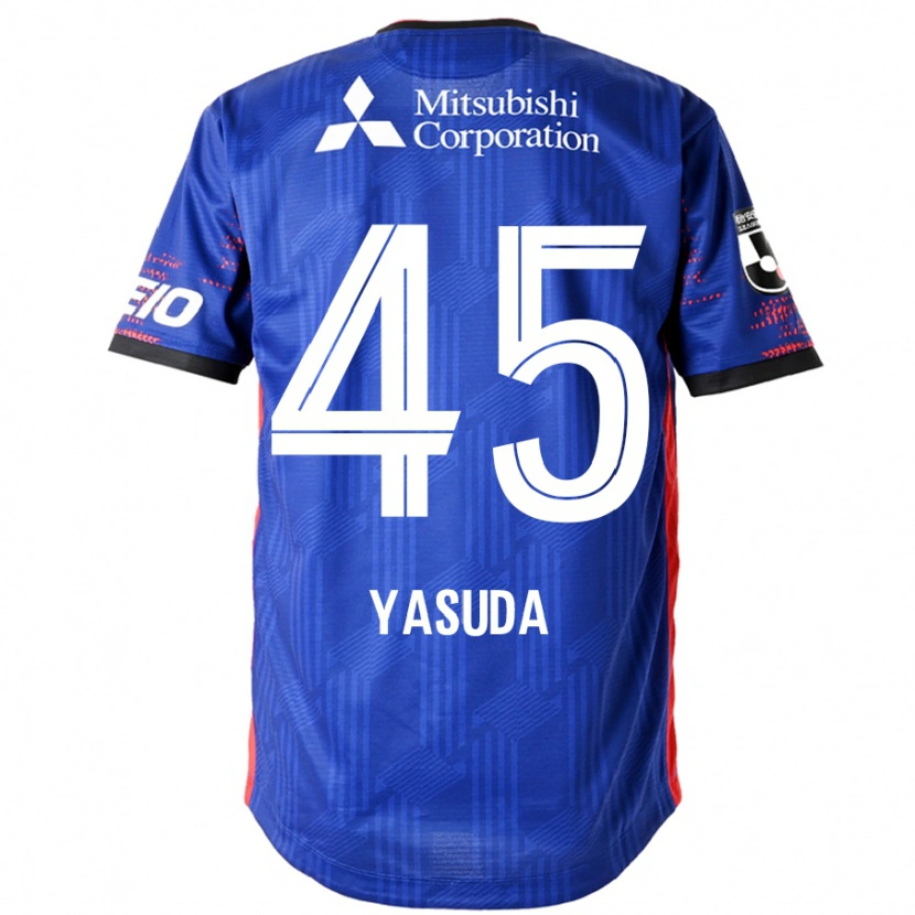 Danxen Børn Kojiro Yasuda #45 Hvid Sort Hjemmebane Spillertrøjer 2025/26 Trøje T-Shirt