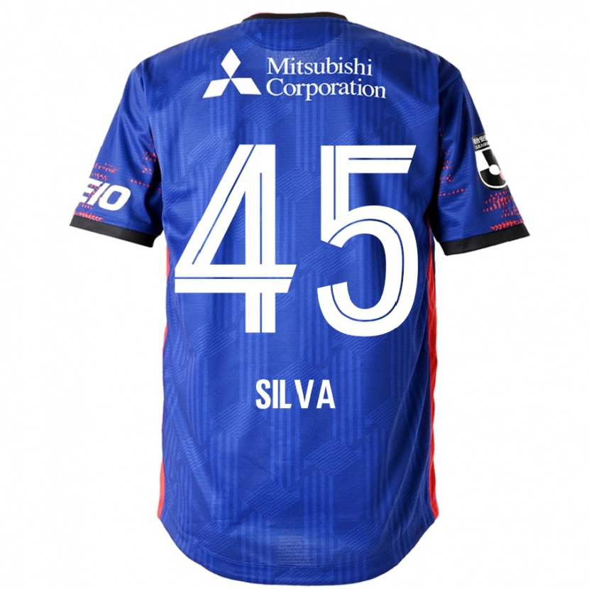 Danxen Børn Arthur Silva #45 Hvid Sort Hjemmebane Spillertrøjer 2025/26 Trøje T-Shirt