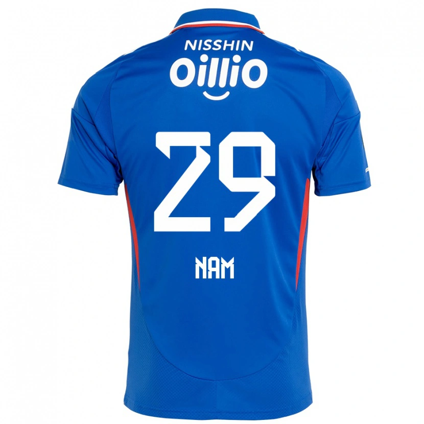 Danxen Børn Tae-Hee Nam #29 Hvid Royal Blå Hjemmebane Spillertrøjer 2025/26 Trøje T-Shirt
