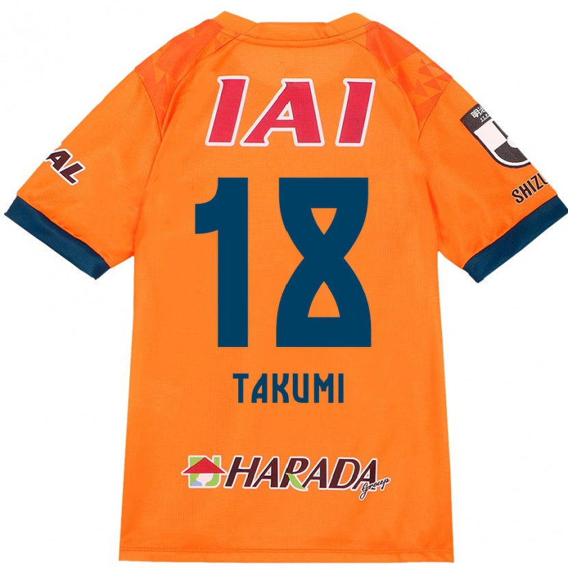 Danxen Børn Takumi Kato #18 Hvid Royal Blå Hjemmebane Spillertrøjer 2025/26 Trøje T-Shirt