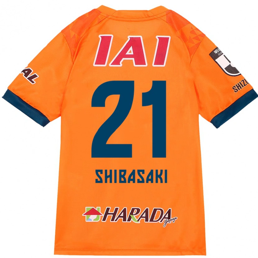 Danxen Børn Kaito Shibasaki #21 Hvid Royal Blå Hjemmebane Spillertrøjer 2025/26 Trøje T-Shirt