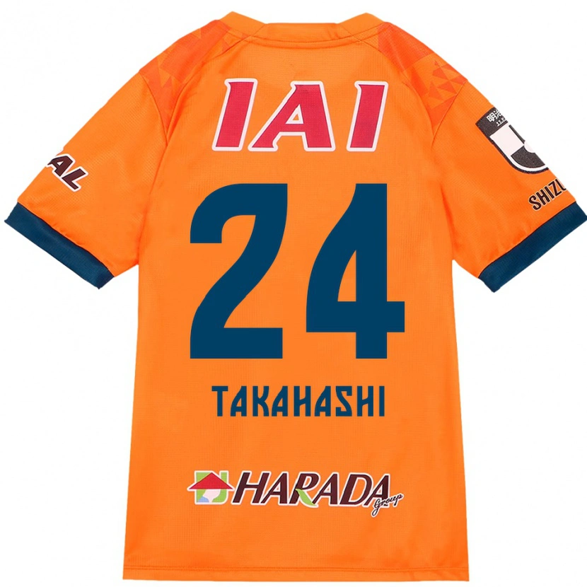 Danxen Børn Yuzuki Takahashi #24 Hvid Royal Blå Hjemmebane Spillertrøjer 2025/26 Trøje T-Shirt