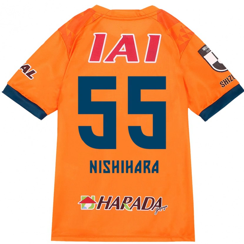 Danxen Børn Motoki Nishihara #55 Hvid Royal Blå Hjemmebane Spillertrøjer 2025/26 Trøje T-Shirt