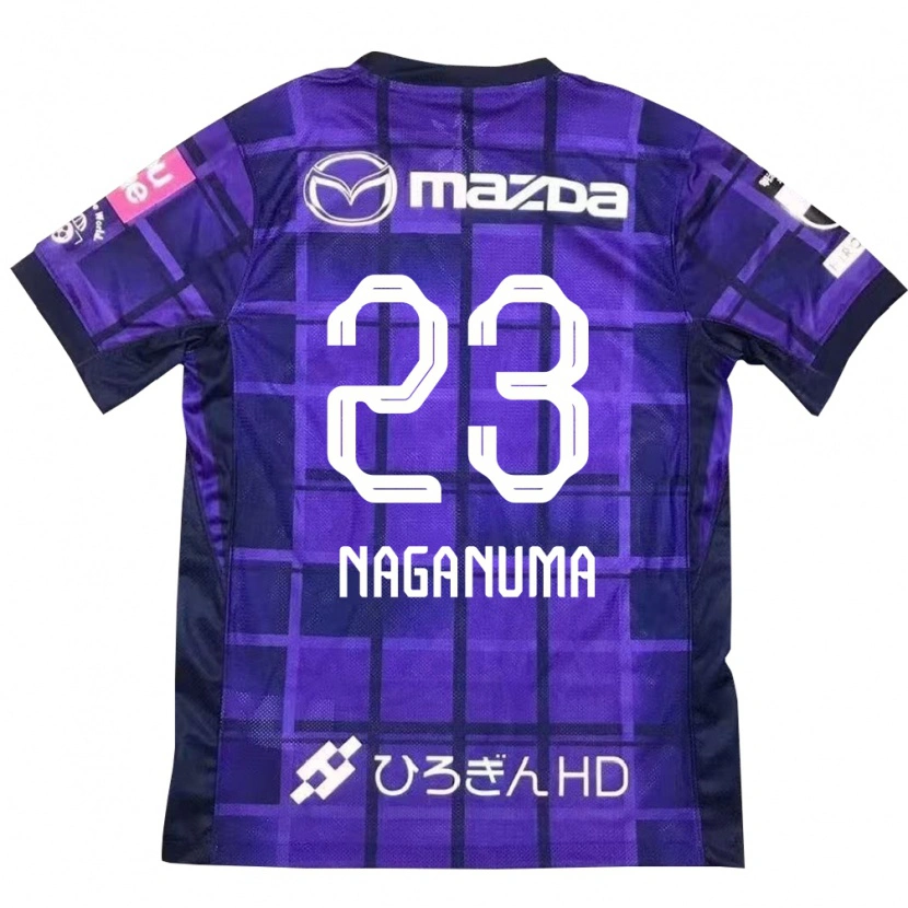 Danxen Børn Seimei Naganuma #23 Hvid Orange Hjemmebane Spillertrøjer 2025/26 Trøje T-Shirt