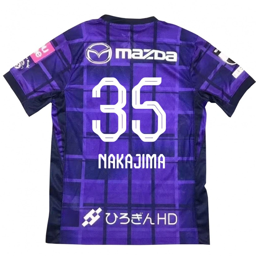 Danxen Børn Yotaro Nakajima #35 Hvid Orange Hjemmebane Spillertrøjer 2025/26 Trøje T-Shirt