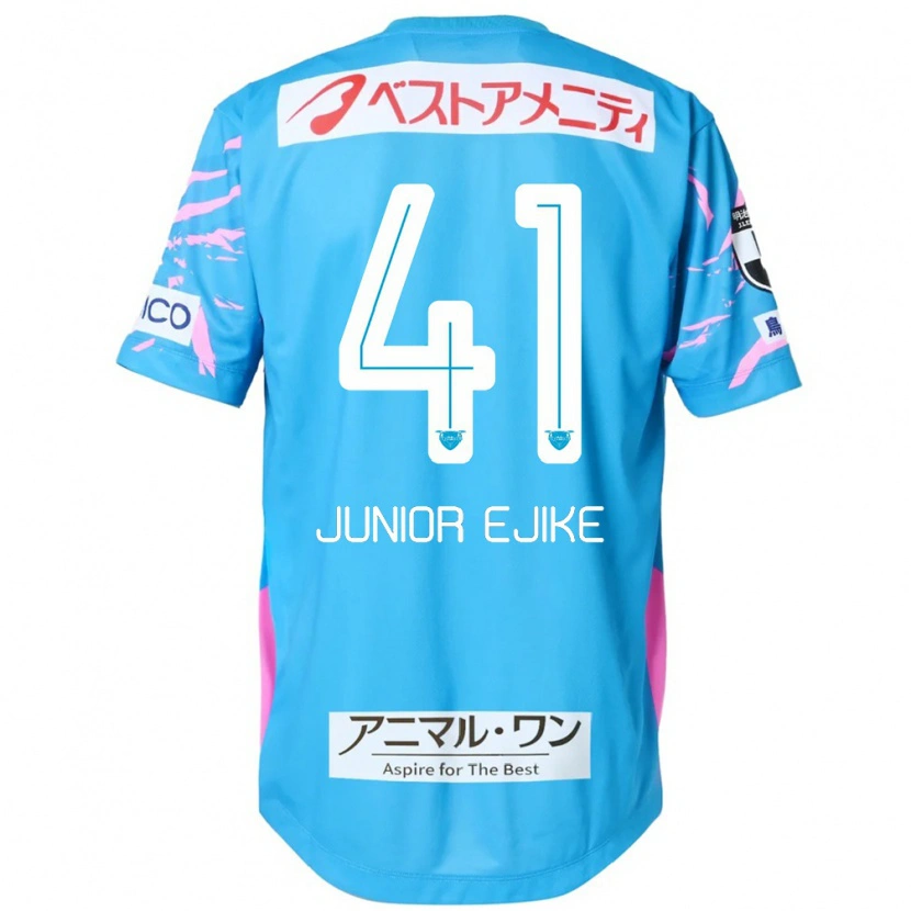 Danxen Børn Ibuki Vincent Junior Ejike #41 Hvid Pink Hjemmebane Spillertrøjer 2025/26 Trøje T-Shirt
