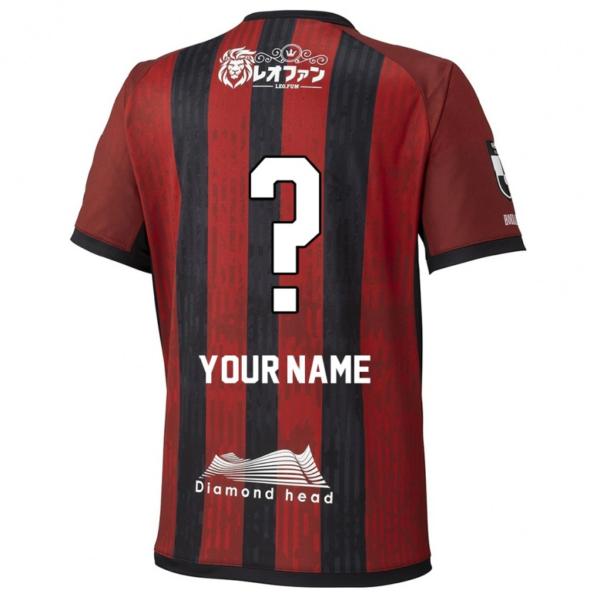 Danxen Børn Dit Navn #0 Blå Rød Hjemmebane Spillertrøjer 2025/26 Trøje T-Shirt