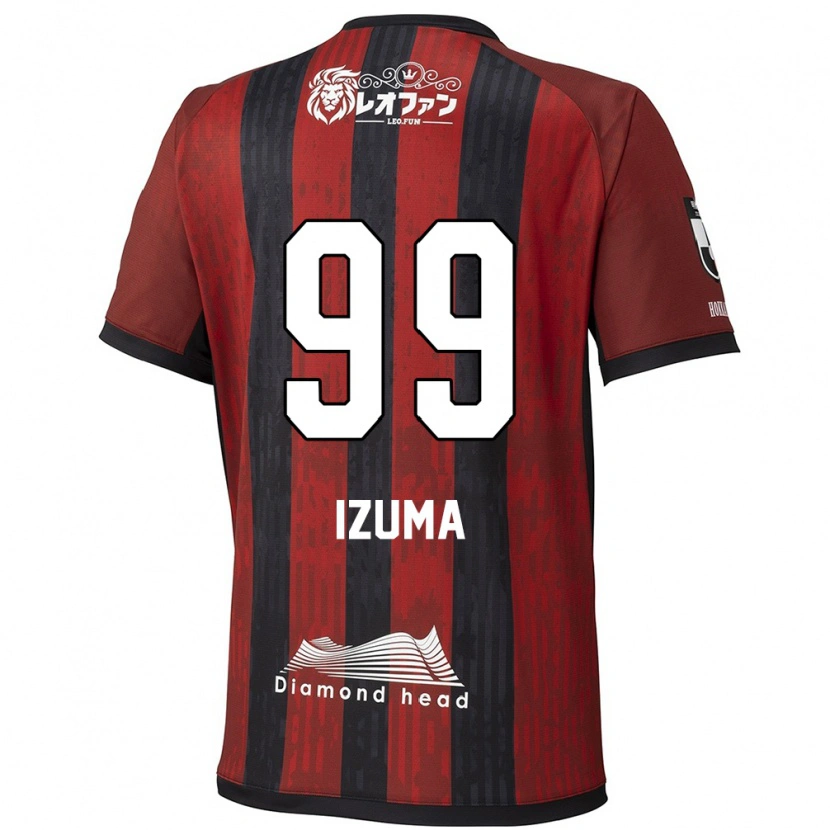 Danxen Børn Shido Izuma #99 Blå Rød Hjemmebane Spillertrøjer 2025/26 Trøje T-Shirt