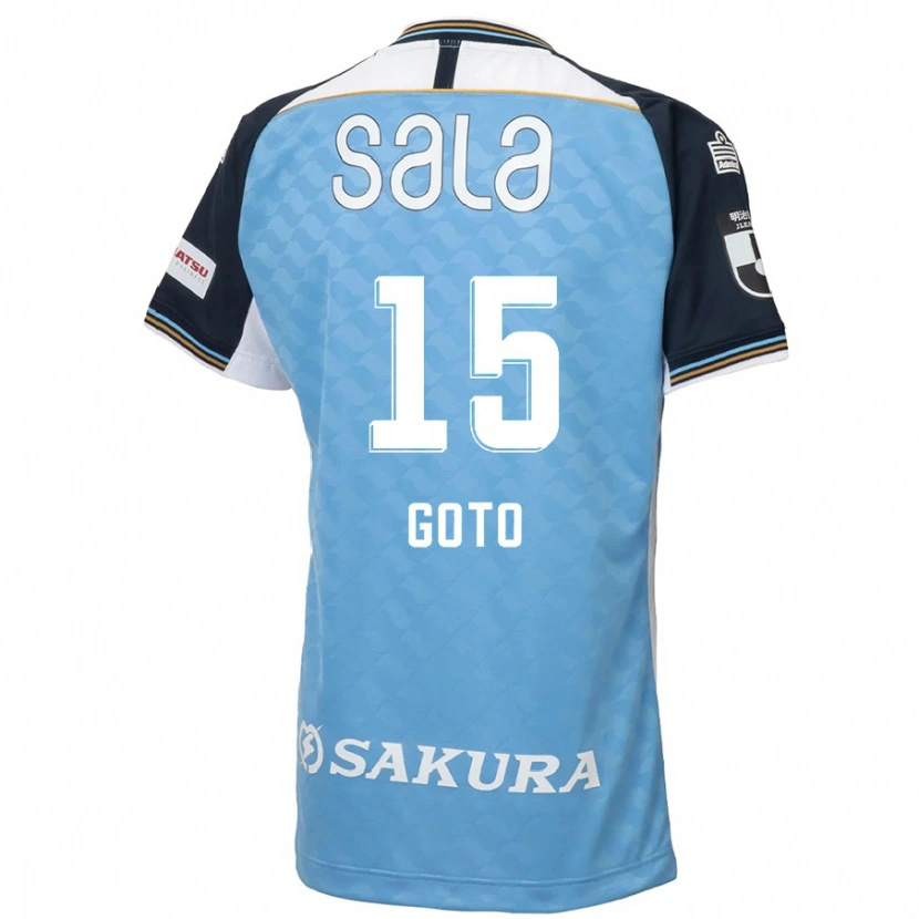 Danxen Børn Shogo Goto #15 Hvid Sort Hjemmebane Spillertrøjer 2025/26 Trøje T-Shirt
